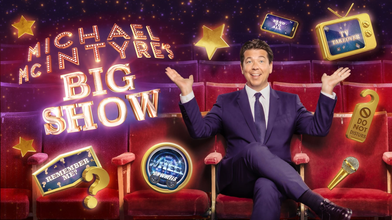 Get on Michael McIntyre’s Big Show in the UK