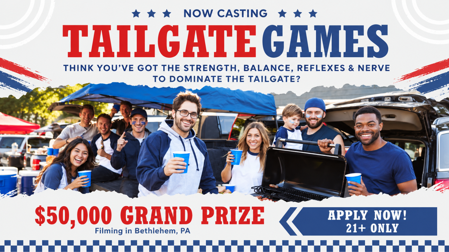 Tailgate Games Seeking Competitive Football Fans